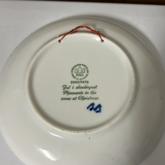 Vintage Royal Copenhagen plates from 1970 and 1971 - Picture 4 of 6